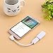CableCreation [2-Pack 90 Degree Micro USB 2.0 OTG Cable, Right Angle On The Go Adapter, Compatible Flash Drives, Samsung Galaxy S7, S6, S6 Edge, Note 4/3, 6 Inch, White