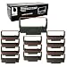 Gorilla Supply Ink Ribbon ERC 30 34 38 B/R Compatible for ERC38 NK506 (12-PK, Black Red) primary