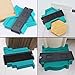 Contour Gauge 5 Inch Profile Gauge and Shape Duplicator, Nezylaf Plastic Contour Gauge Precisely Copy Irregular Shapes for Perfect Fit and Easy Cutting (5