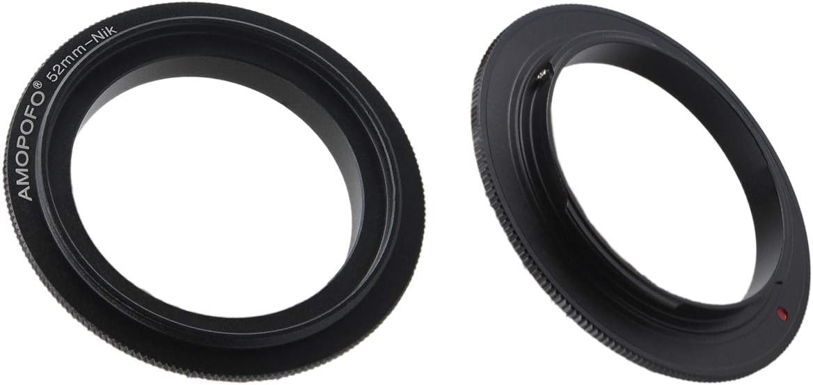 52mm Filter Thread Macro Reverse Mount Adapter Ring, for Nikon D7500 D7100 D7000 D5600 D5200 D500 D90 D810A,D7200 - Image 5