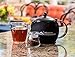 Modern Innovations Glass Teapot With Infuser and Cozy, 40oz - Modern Teapot with Infuser and Washable Cozy - An Excellent Heat Resistant Glass Teapot Perfect Serving Loose Leaf Tea