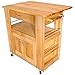Catskill Craftsmen Heart Of The Kitchen Island with Drop Leaf