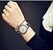 MACBOU Retro Vintage Antique Pattern Lady Womens Bracelet Hollow Bangle Wrist Watch