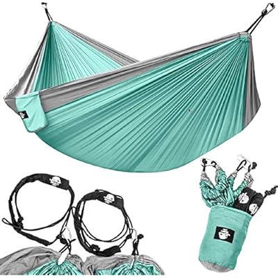 Legit Camping Hammock - Hammocks - 2 Person Hammock - Tree Hammock - Double Hammock - Portable Hammock - Outdoor Hammock… 51DqWPF60HL
