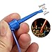 Sumnacon 5 Pcs Multimeter Electrical Test Dual Lead Test Hook Clips - 5 Colors Silicone to Flexible Test Cables for Electronic, Component, Testing Connecting
