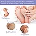 4 Pairs Exfoliating Foot Masks 2 Pairs+ Moisturizing Foot Masks 2 Pairs for Callus Dead Skin Foot Peel Mask Repair Rough Heels Xmas Christmas Gift for Women & Men(Lavender)