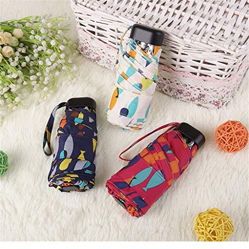 image for youeneom Compact Travel Umbrella- Portable Lightweight Compact Parasol