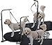 No Sit Haunch Holder Dog Grooming Harness Leash Loop for Medium/Large Dogs Pet