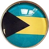 Uijokdef Uijokdef 1 PCS National Flag 5 Pin Round,Lapel Pins party Gifts, Patriotic Pin for Men/Women,National Flag Brooch Accessories Party Favors, Hat Suit Decorations