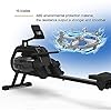 MGIZLJJ-Rowing-Machines-Water-Resistance-Rowing-Machine-Home-UseSimulate-Underwater-Sound-Indoor-RowerFoldable-Rowing-MachineAPP-Intelligent-Controlwith-LCD-DisplayDisplay-TimeSpeedDistanceCa MGIZLJJ Rowing Machines, Water Resistance Rowing Machine Home Use,Simulate Underwater Sound Indoor Rower,Foldable Rowing…