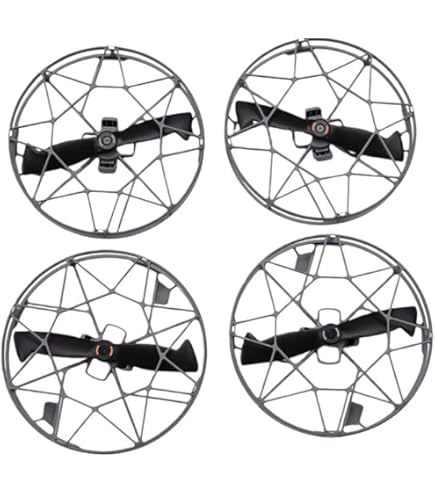 LICHIFIT Protector De Hélices Para DJI Mini 4 Pro – Círculo Anticolisión De Policarbonato (4 Piezas)