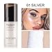Strobing Liquid Highlighter Makeup Smooth Shimmer Glow Liquid Illuminator for Face Contour Makeup (3.Peach Champagne)