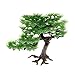 Saim Artificial Pine Tree Plastic Plant Decor for Aquarium Fish Tank Bonsai Ornament Green 5.9″ Heightthumb 2