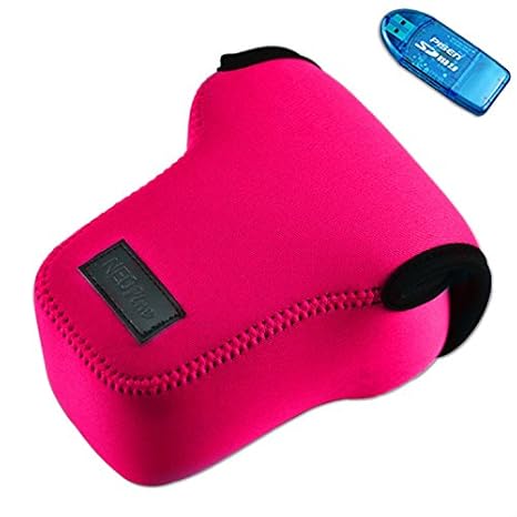 First2savvv QSL-EOSMA-02G10 Funda Cámara Reflex Neopreno ...