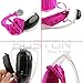 Wonderpark - Vibrating Panties 10 speeds with Wireless Remote Control - Women's Sexy C-string Panties Lady Underwear - Hands Free Invisible Cool Sexy C-string Panty