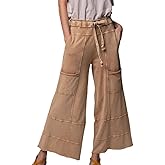 Easel Mineral Wash Knit Cargo Pants