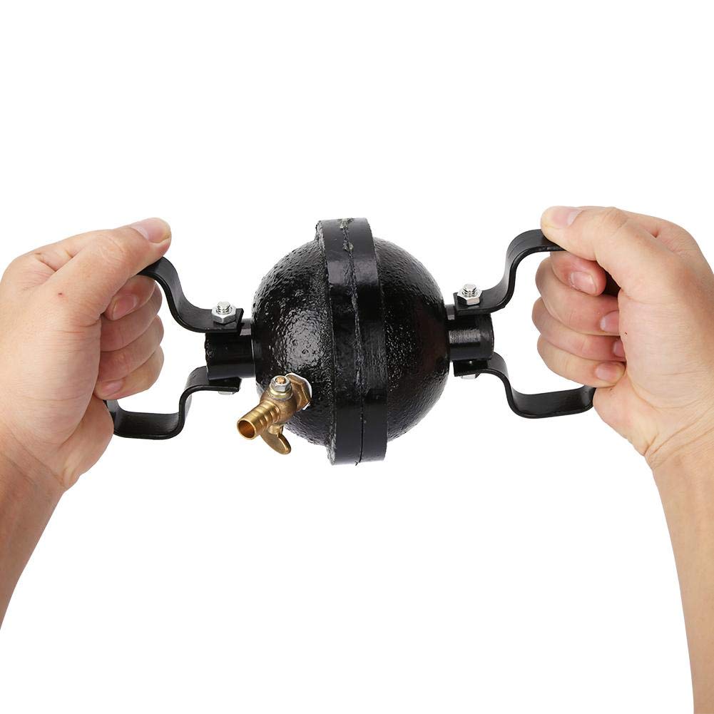 Hztyyier Magdeburg Hemispheres Steel Physics Experiment Instrument Cast Iron Physical Laboratory Teaching Apparatus for High School Students and Educators