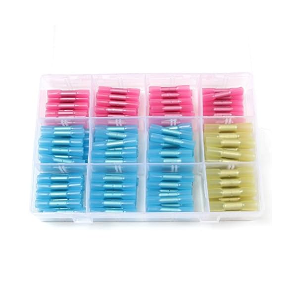 Fotag-180PCS-10-22-AWG-Kit-Insulated-Heat-Shrink-Wire-Crimp-Butt-Terminal-Connectors-Electrical-Wire-Waterproof-Marine-Automotive-Grade-Set-Connector-Assortment Fotag-180PCS-10-22-AWG-Kit-Insulated-Heat-Shrink-Wire-Crimp-Butt-Terminal-Connectors-Electrical-Wire-Waterproof-Marine-Automotive-Grade-Set-Connector-Assortment