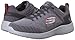 Skechers Sport Men's Energy Burst Deal Closer Oxford,Charcoal/Red,9.5 M US