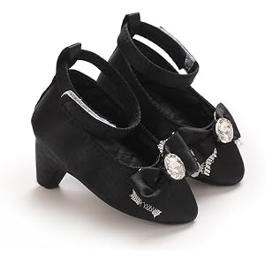 Newborn Baby Girls Princess Shoes High Heels Soft Sole Leopard Bowknot Crib Shoes Infant Girl Photography Props