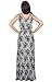 KOH KOH Womens Sleeveless Floral Lace Print Summer Cocktail Long Gown Maxi Dress