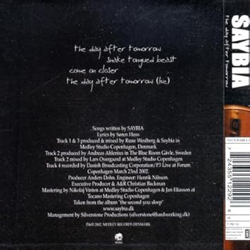 Saybia Day After Tomorrow Amazon Com Music Saybia Day After Tomorrow Amazon Com Music
