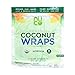 NUCO Organic Coconut Wraps Variety Pack: Original, Turmeric, Moringa, and Cinnamon (20 wraps total)