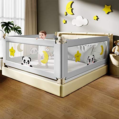 67i ベッドガード ベッドフェンス 無添加素材 ベビーサークル 幼児用 転落防止 1枚入り 昇降タイプ 柵 赤ちゃん 落下防止 取り付け簡単 出産祝い 日本語説明書付き 1cm