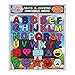 Flexible Gel Clings - Incredible Reusable and Removable Glass Window Clings for Kids and Toddlers - Home, Airplane, Classroom, Nursery Decoration (Letters & Shapes)
