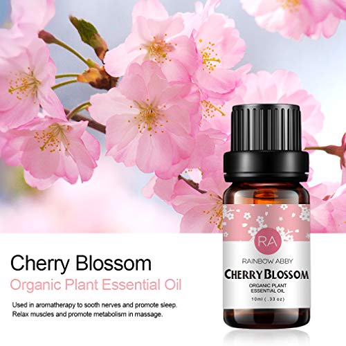 Cherry Blossom Essential Oil 100 Pure Oganic Plant Natrual Flower Essential Oil for Diffuser