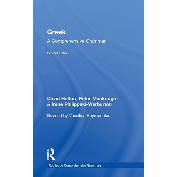 Amazon.com: Greek: A Comprehensive Grammar of the Modern Language 