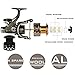 Goture Spinning Fishing Reel 5.1:1 Dual Brake Feeder 9+1BB Carp Reel with Rear Drag Freshwater or Saltwater 3000 4000 5000 6000 Series