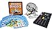 Regal Games Deluxe Bingo Cage Game Set - 8 Inch Metal Cage with Plastic Masterboard, 75 Multi-Color Bingo Balls, Bingo Cards and Bingo Chips