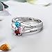 Lam Hub Fong Personalized Mothers Rings with 4 Simulated Birthstones Rings Mom Mothers Ring for Family Mothers Day Rings (7)