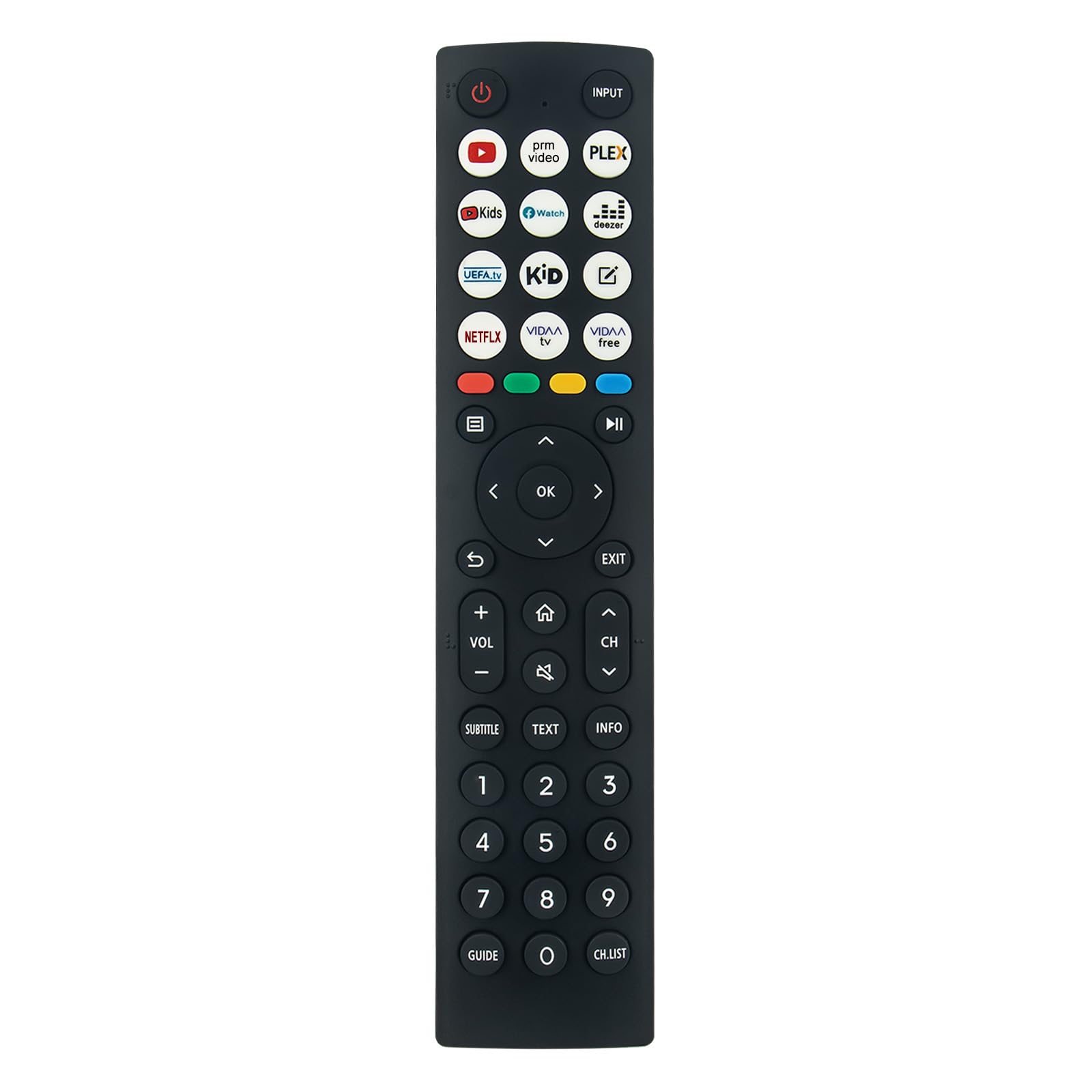 VINABTY EN2G36H Replacement Remote Control Applicable For Hisense 4K Full HD OLED Smart TV 32A5KQTUK 40A5KQTUK 40A4KTUK-No Programming Required, No Voice Function
