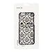 Moonmini Baroque Retro Court Lace Pattern Texture Hard Plastic Clear Case for Apple iPhone 6 / Apple iPhone 6S 4.7 inch Damask Black