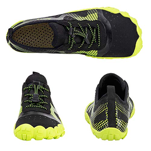 Water Shoes For Men And Women Quick Dry Aqua Sock Outdoor Athletic Sport Shoes For Kayaking Boating Hiking Surfing Walking A Black Green 43 Pricepulse