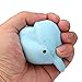 Coohole 10CM Soft Whale Cartoon Squishy Slow Rising Squeeze Kids Toy Phone Straps Ballchains (Blue)