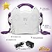 Kids Karaoke Machine - CD & MP3 Player Sing-A-Long Music Player with 2 Microphones