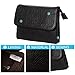 MINICAT INICAT Small Crossbody Purse Built in Wallet Crossbody Bags Pocketbooks for Women(Dark Blue,Large)