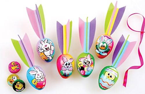 Easter Decorations Basket Fillers Fun Foam Egg Flyer Football