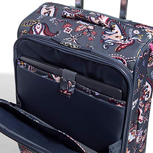 Vera Bradley Women's Softside Rolling Suitcase Luggage, Felicity