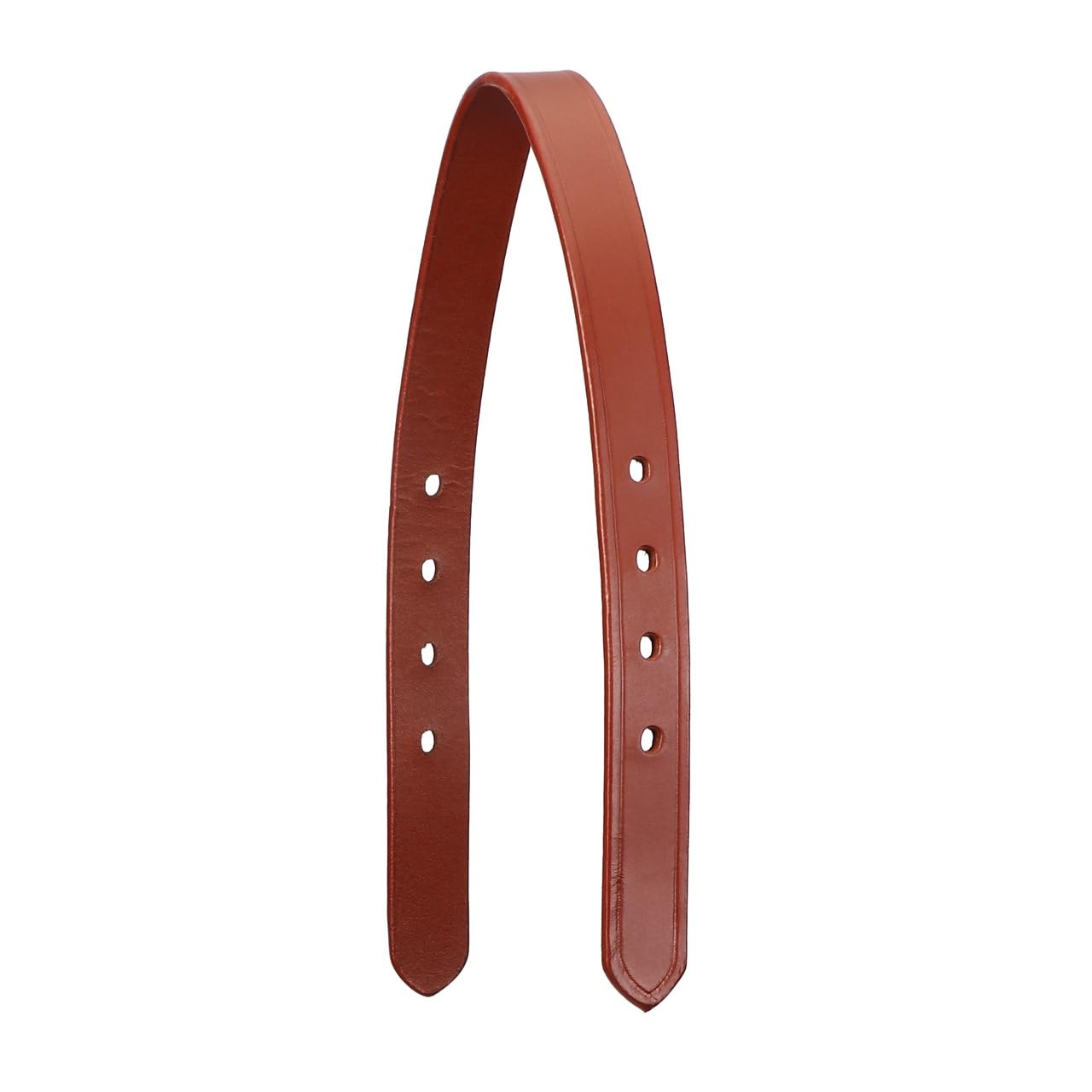 SIE Replacement Leather Crown Pieces for Breakaway Safety Halters 24-inch (Chestnut)