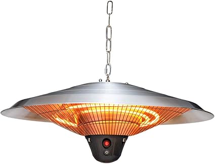 GWYJ Calentador de Patio al Aire Libre de jardín eléctrico halógeno de