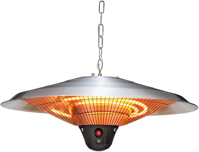 GWYJ Calentador de Patio al Aire Libre de jardín eléctrico halógeno de