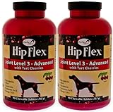 2 PACK Overby Farm Hip Flex Joint Level 3 – Advanced (180 tablets), My Pet Supplies