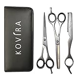 Hair scissors - 6.5 inch Hairdressing Scissors with Case- Barber...