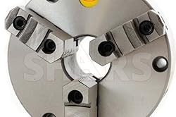 Shars 10" 3 jaw Front Mounting Self Centering