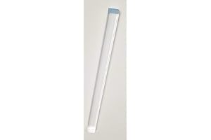 BEST ACRYLICS 1 Pc 3/4” x 3/4" x 18” Long Square Clear Acrylic PLEXIGLASS Lucite Plastic Rod - .75" - 19mm x 19mm Square Bar