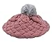 niceeshop(TM) Baby Infant Boy Girl Knit Beanie Crochet Rib Pom Pom Warm Hat/ Cap - Pink
